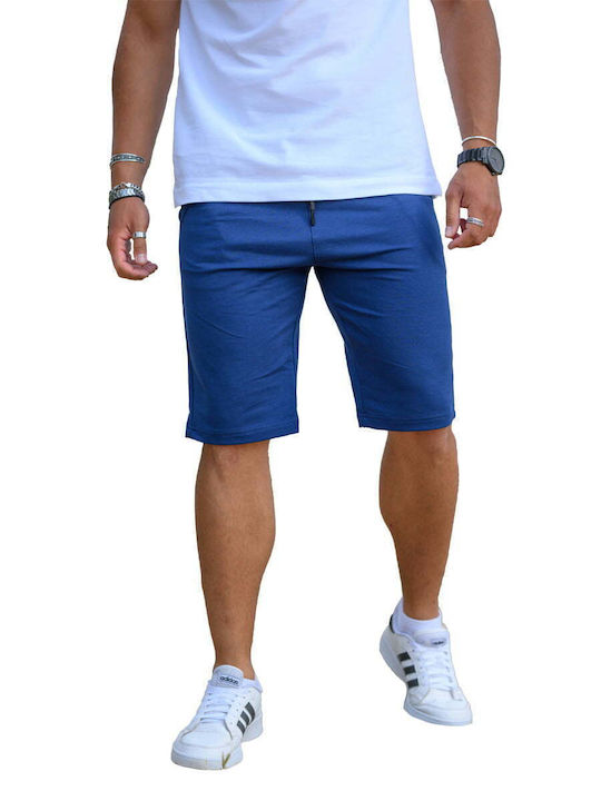 Yolofashion Men's Shorts Chino Blue