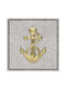 Slevori Anker Rahmen Metall 15x15cm