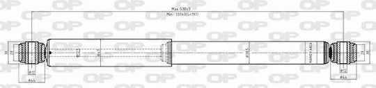 Open Parts Сет амортисьори 1бр за Suzuki Гранд Витара МГ ТД