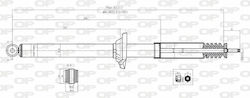 Open Parts Set Stoßdämpfer 1Stück für Ford Fiesta / E-Commerce-Website Mazda 121