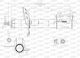 Open Parts Αμορτισέρ 1τμχ για Opel Astra / Zafira