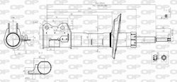 Open Parts Αμορτισέρ 1τμχ Open Parts Αμορτισέρ 1τμχ