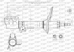 Open Parts Αμορτισέρ 1τμχ Open Parts Αμορτισέρ 1τμχ