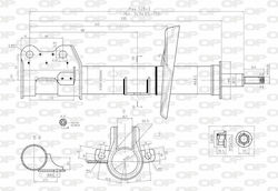 Open Parts Αμορτισέρ 1τμχ