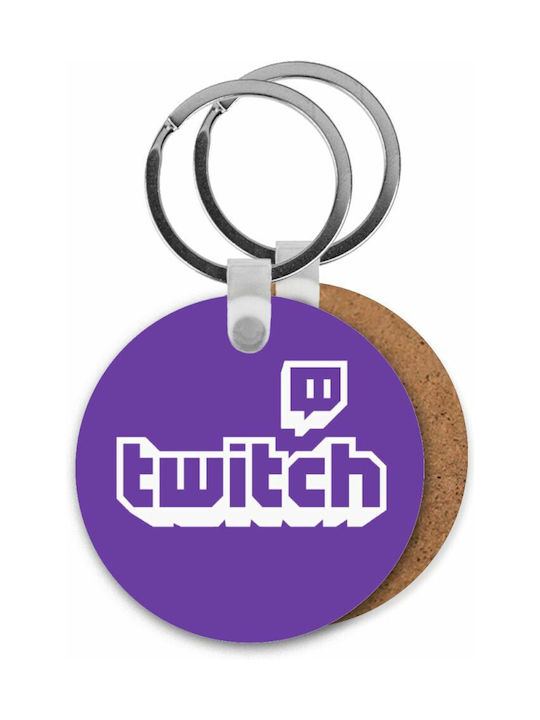 Keychain Wallet Twitch Wooden