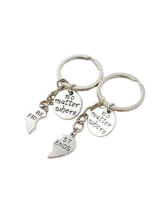 Set Keychain Metallic 2pcs