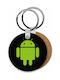 Keychain Portofel Android Lemn