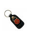 Keychain Leather Black