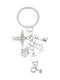 Tatu Moyo Handmade Metallic Keychain