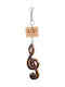 MusicianxDesigner Handmade Wooden Keychain MusicianxDesigner