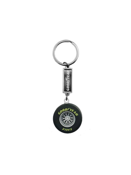 Keychain Metalic Negru