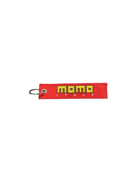 Keychain Italy Fabric Red