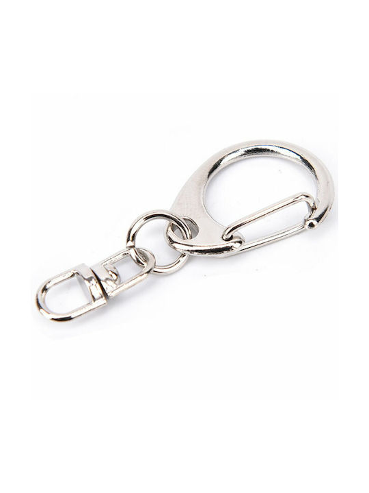 Keychain Metallic Silver