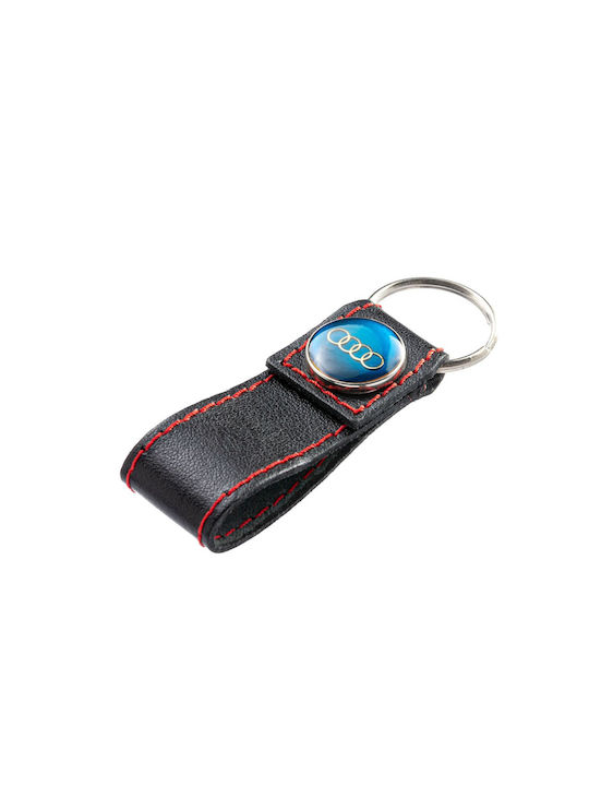 Keychain Leather Red