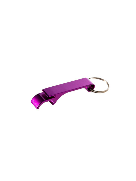 Keychain Opener Metallic Purple