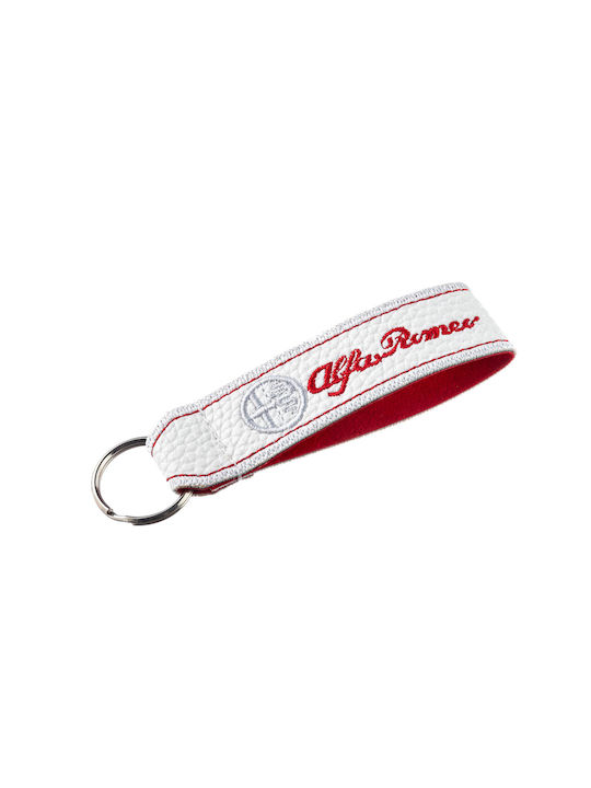 Keychain Tesatura Alb