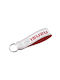 Keychain Isuzu Fabric White