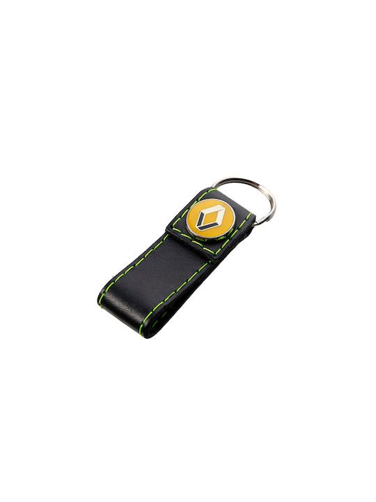 Keychain Leather Green