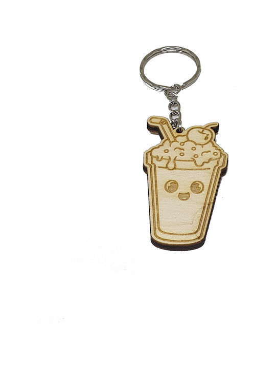 Woodseason Keychain Lemn