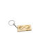 Woodseason Handmade Keychain Wooden for Couples