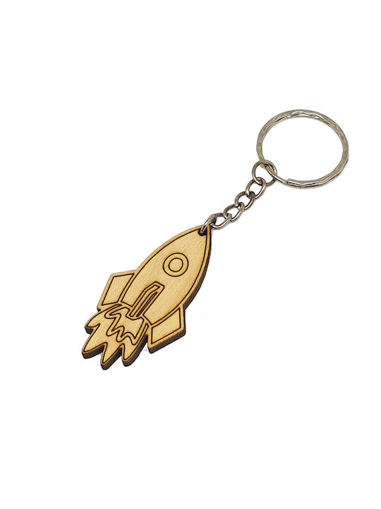 Woodseason Keychain Lemn