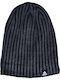 Ribbed Beanie Cap Black