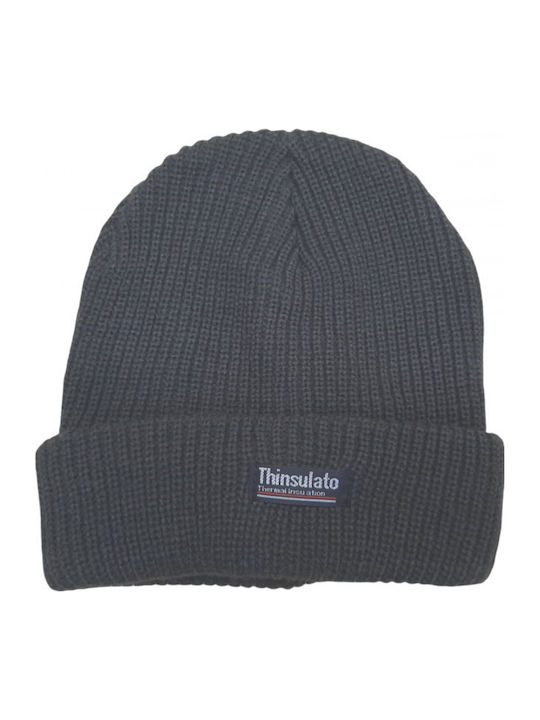 Beanie Männer Beanie Gestrickt in Khaki Farbe