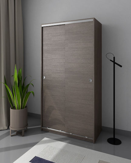 Doppeltür Kleiderschrank Schieben 92x45x180cm