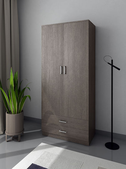 Ușă dublă Dulap de Haine Kendall 80x42x181cm