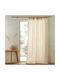 Am.Pm Vorhang mit Bleistiftfalten Beige 350229963_25267_44 140x220cm