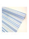 ED Collection Decoration Fabric Artificial Leather 45x500cm Light Blue