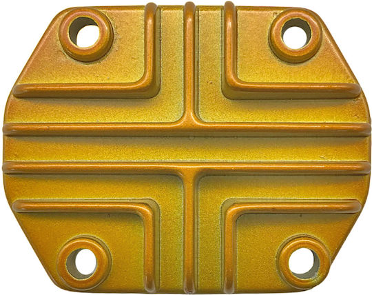 Plastic Lateral Motocicletă pentru Honda C50 Auriu 1buc