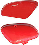 Motorcycle Side Plastic Red