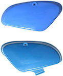 Motorcycle Side Plastic Blue