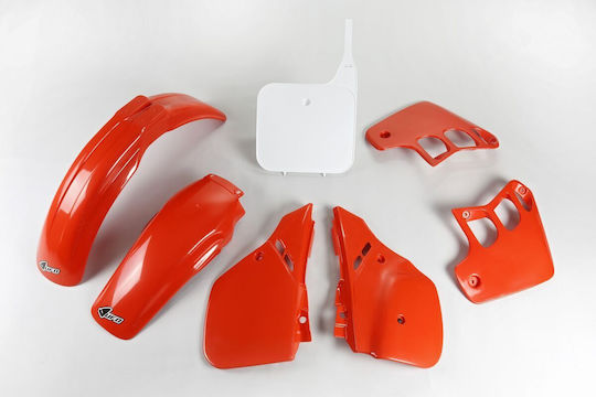 UFO Motorcycle Plastic Set for Honda CR 125 Red 1pcs