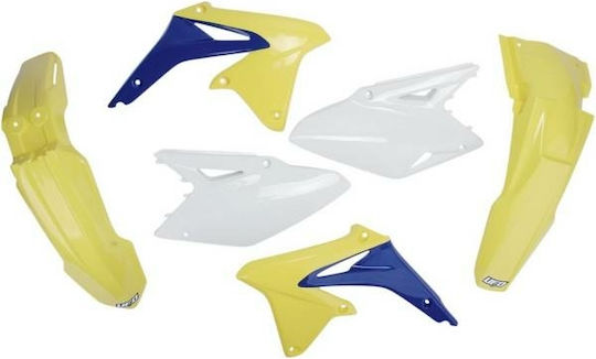 UFO Motorcycle Plastic Set Yellow 1pcs