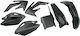 UFO Motorcycle Plastic Set for Honda CRF 250 Black 1pcs