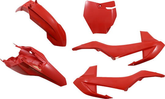 UFO Motorcycle Plastic Set for Keeway Easy Red 1pcs