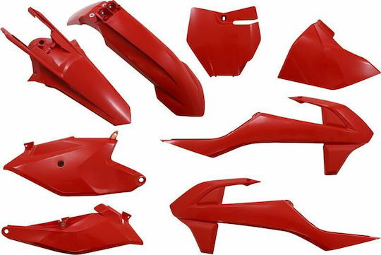 UFO Motorcycle Plastic Set for Keeway Easy Red 1pcs