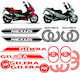 Αυτοκόλλητα Σετ Gilera Nexus Πολύχρωμο
