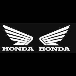 Emblem Stickers White