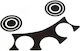 Moto Discovery Varadero Decorative Stickers Black