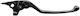 Moto Discovery Motorcycle Brake Lever Adjustable for Yamaha T-Max 530 Black 60326060