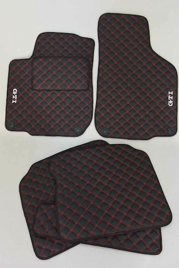 Car Mats Leather Volkswagen Golf 4 Set of 5 Pieces