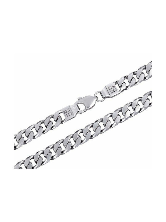 Silver Chain Neck Length 55cm