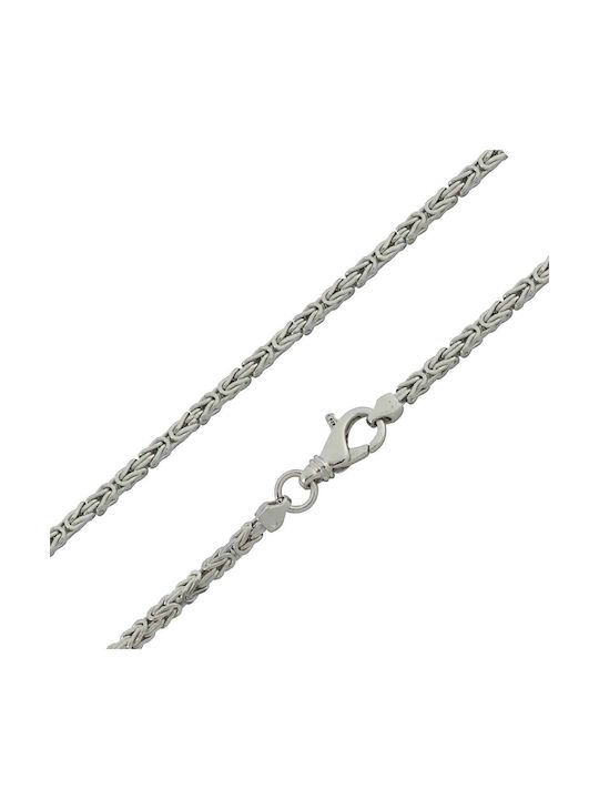 Silver Chain Neck Length 50cm