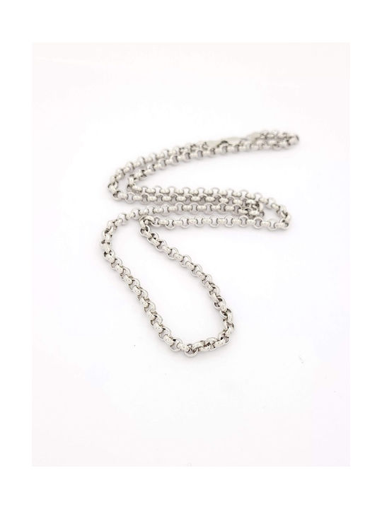 Kirkikosmima Silver Chain Neck Length 55cm