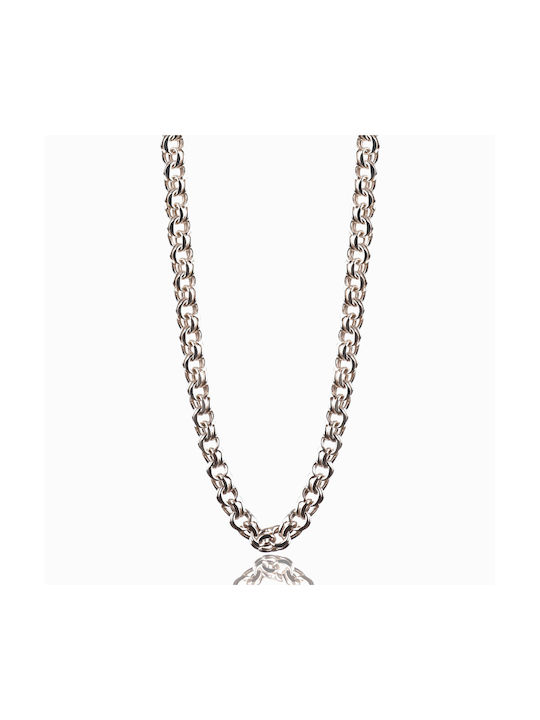 Silver Chain Neck Length 60cm