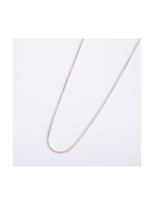 Silver Chain Neck Length 50cm