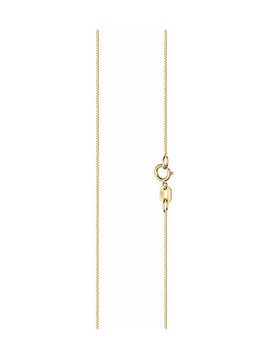 Kritsimis Goldene Kette Nacken 14K mit einer Länge von 45cm